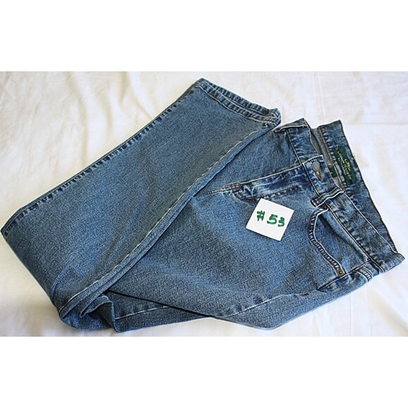 Vintage 90's LRL Lauren Jean Co Classic Bootcut Blue Jeans SZ 6 Excellent Condit - Picture 1 of 7